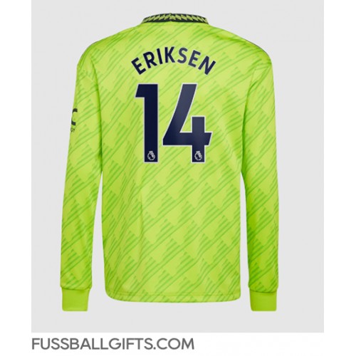 Manchester United Christian Eriksen #14 Fußballbekleidung 3rd trikot 2022-23 Langarm